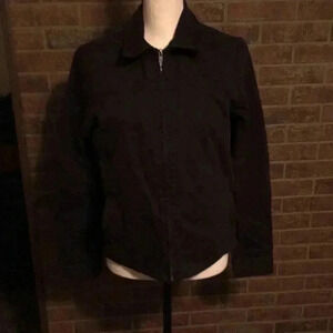 HURLEY INTERNATIONAL JACKET SZ LG JR BLACK